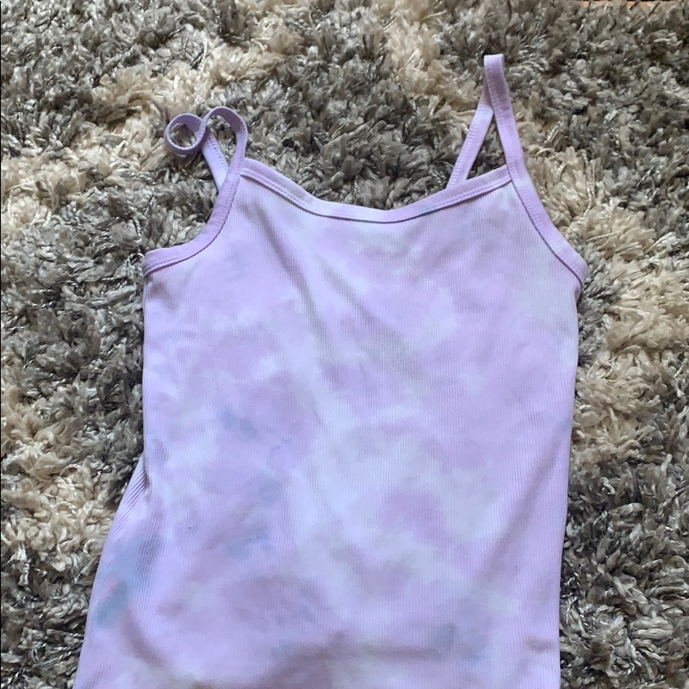 Tie Dye Tank Cropped